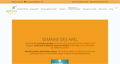 Desktop Screenshot of apel49.fr